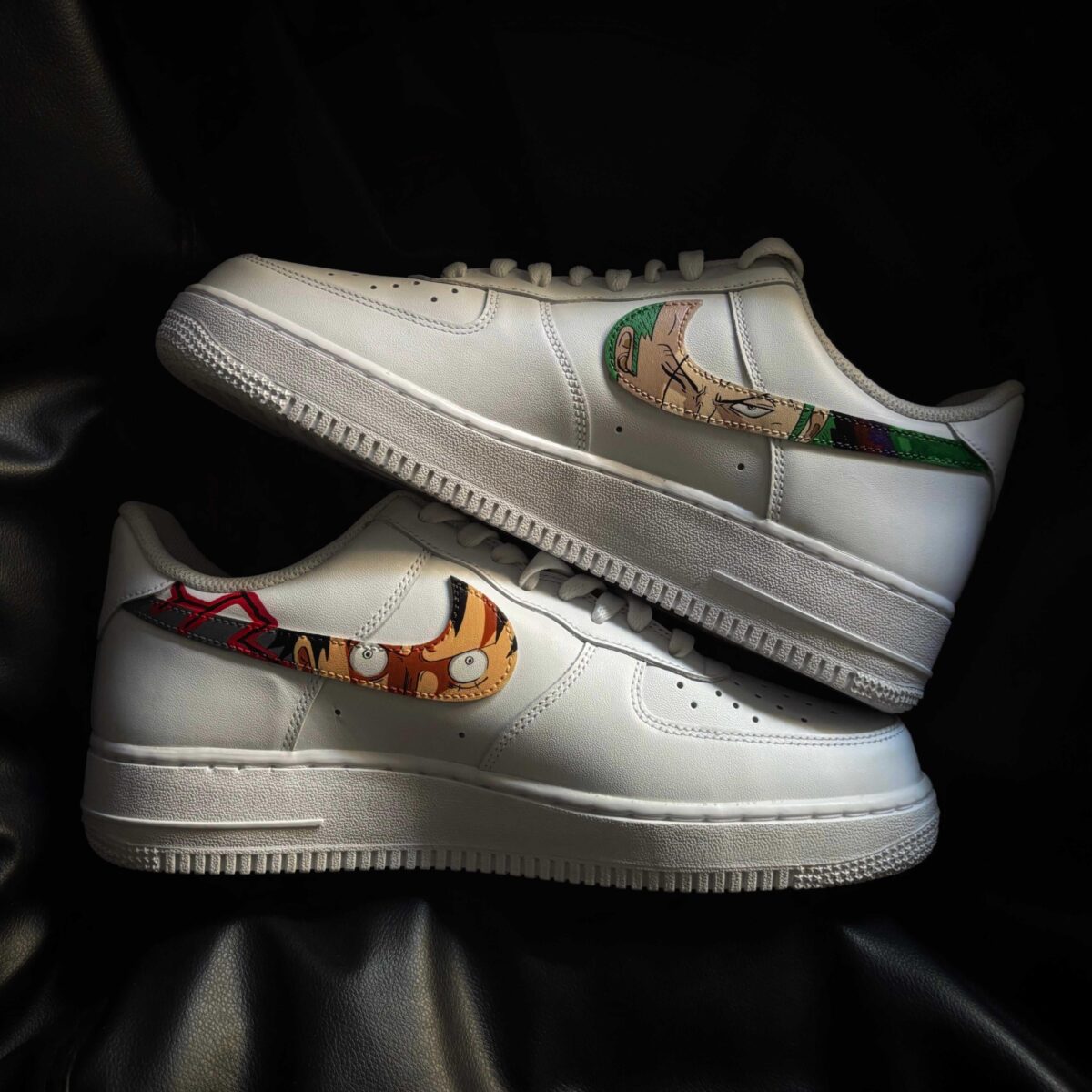 Nike Air Force 1 x Luffy And Zoro Swoosh