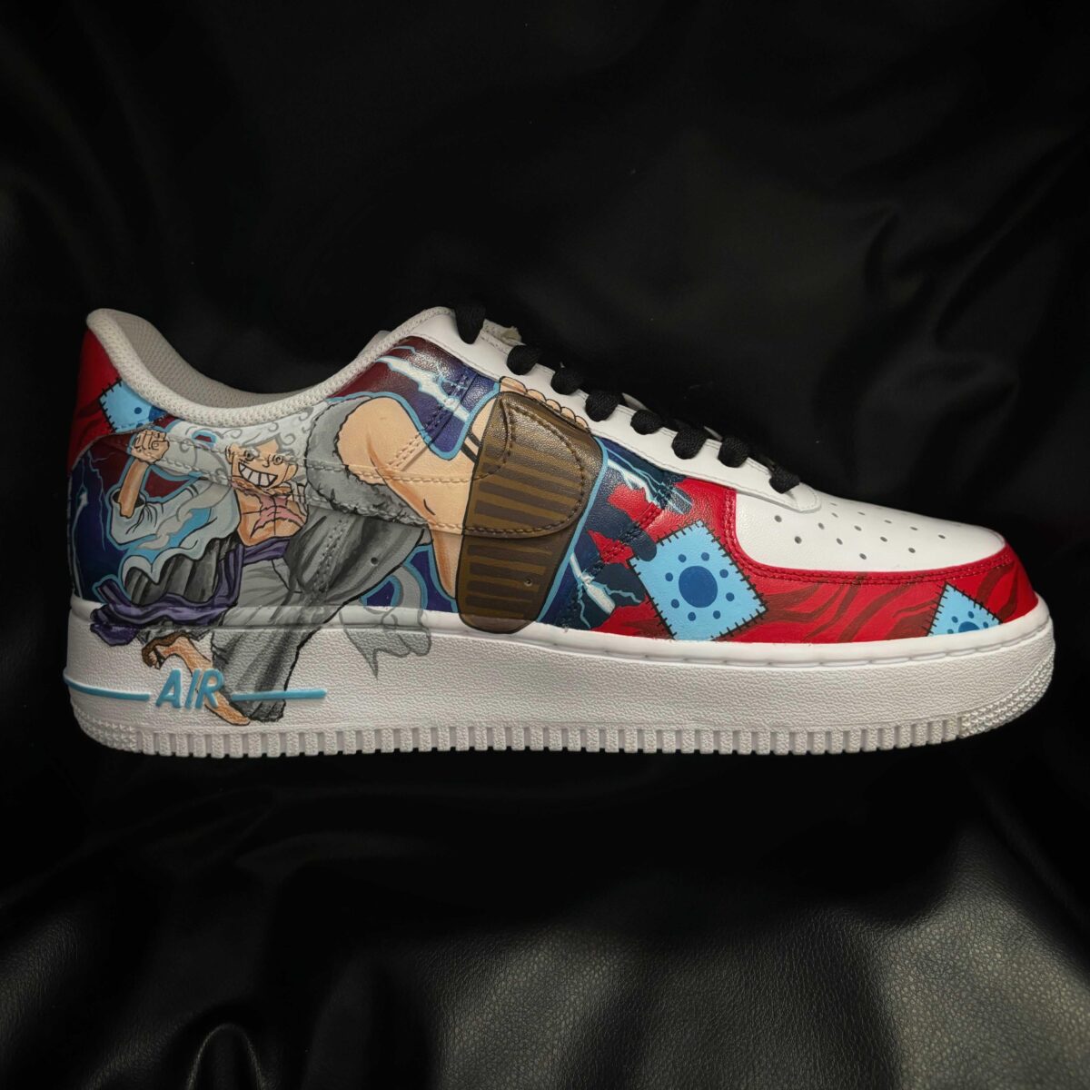 Nike Air Force 1 x Luffy Gear 5 x Kaido