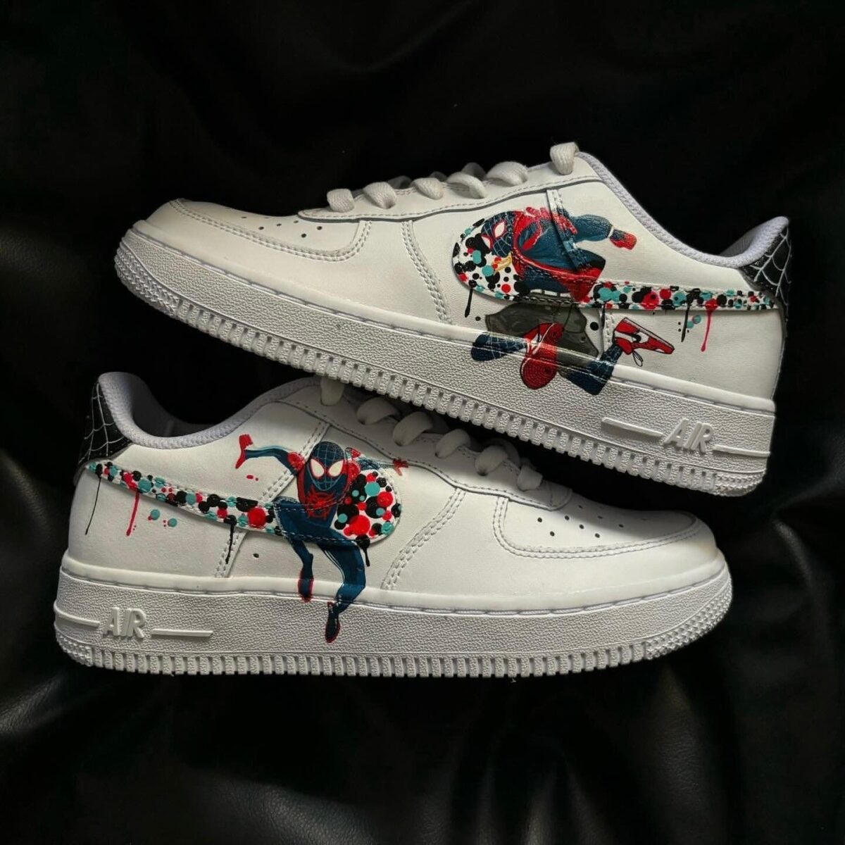 Nike Air Force 1 x Spiderman Custom