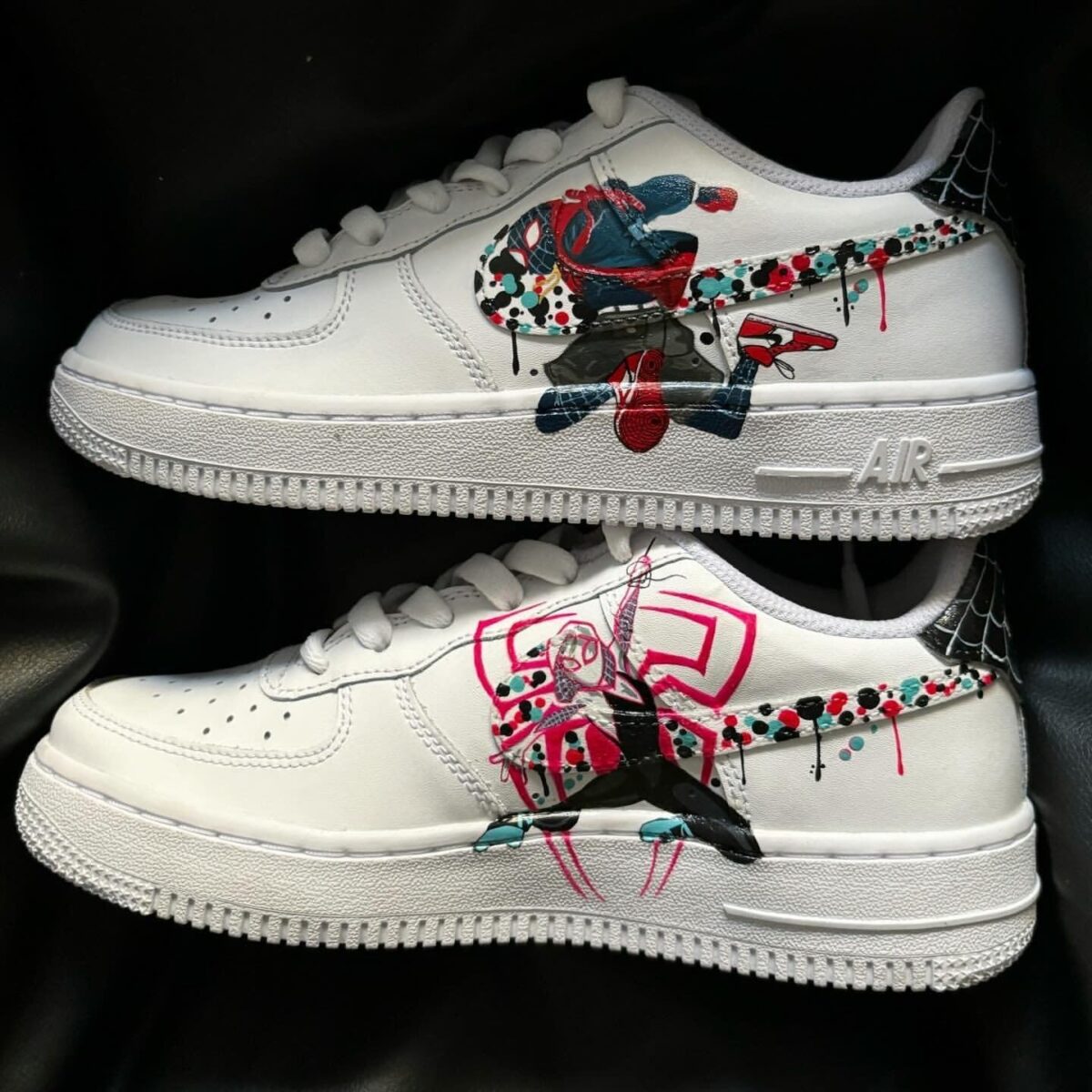 Nike Air Force 1 x Spiderman Custom