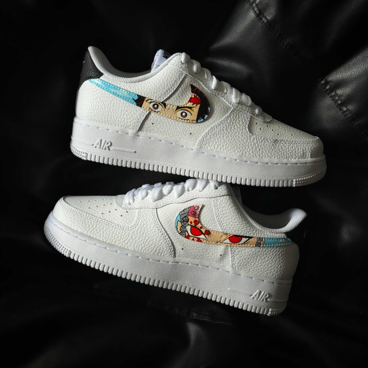 Nike Air Force 1 x Tanjiro Kamado x Uzui Tengen