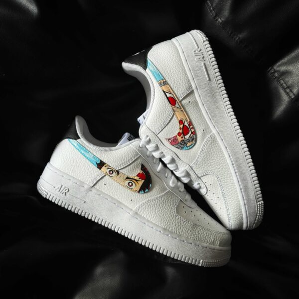 Nike Air Force 1 x Tanjiro Kamado x Uzui Tengen