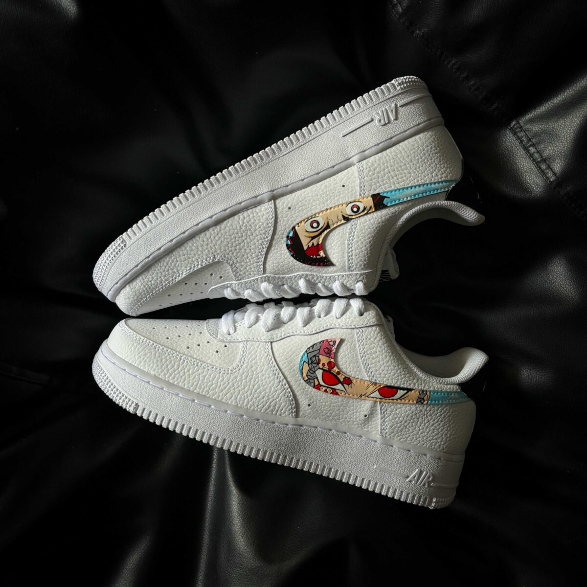 Nike Air Force 1 x Tanjiro Kamado x Uzui Tengen