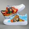 Nike Air Force 1 x Tanjiro x Zenitsu Demon Slayer Kimetsu No Yaiba