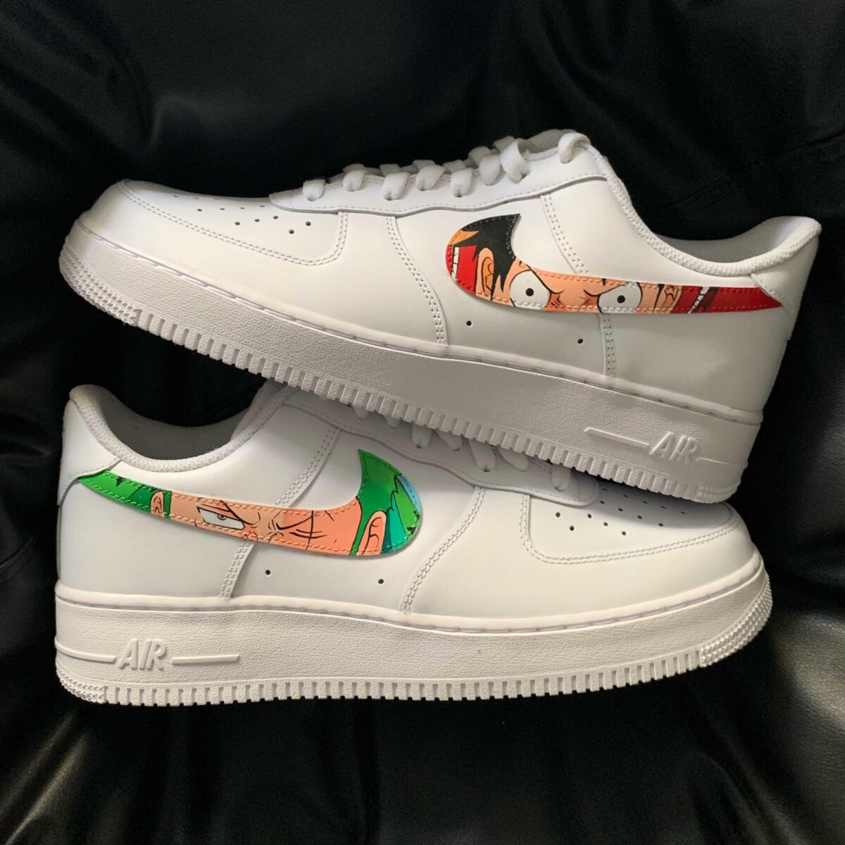 Nike Air Force 1 x Zoro And Luffy Swoosh