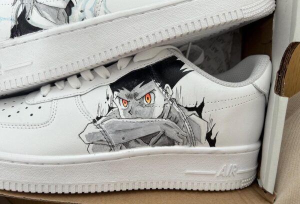 Nike Air Force1 x Hunter x Hunter Killer and Gon