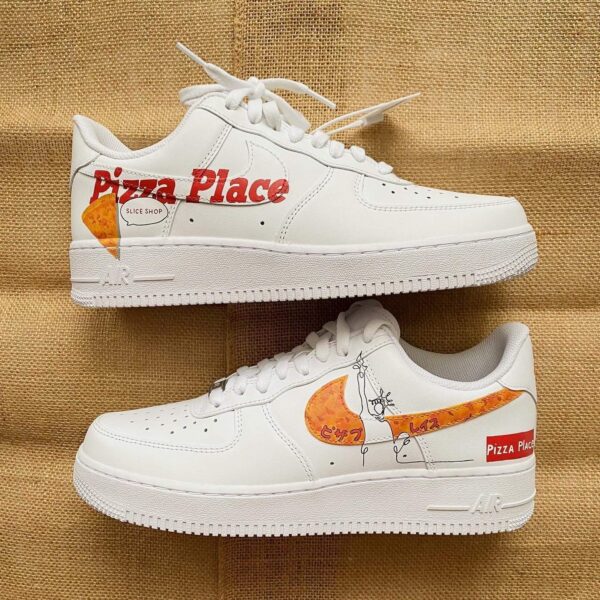 Pizza Air Force 1 Custom Sneakers