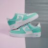 Turquoise Custom Air Force 1 Sneakers Unique Style Endless Flair